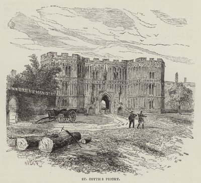 Priorato de San Osorio (grabado) de English School