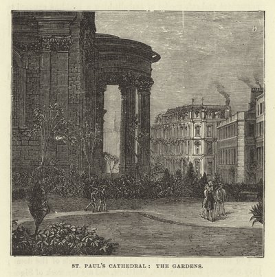 Catedral de St Pauls, los Jardines de English School