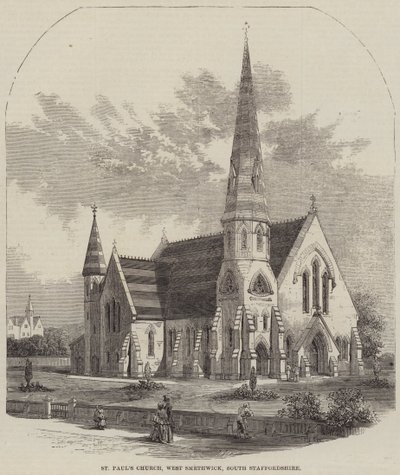 Iglesia de San Pablo, West Smethwick, South Staffordshire de English School