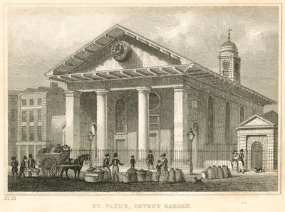 San Pablo, Covent Garden, Londres de English School