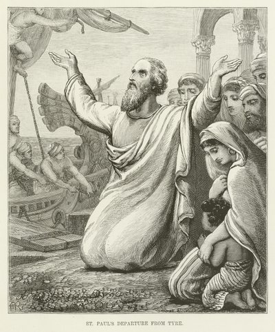 La partida de San Pablo de Tiro de English School