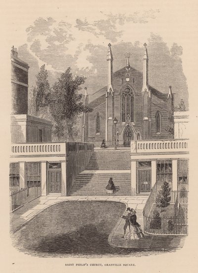 Iglesia de San Felipe, Plaza Granville, Clerkenwell de English School