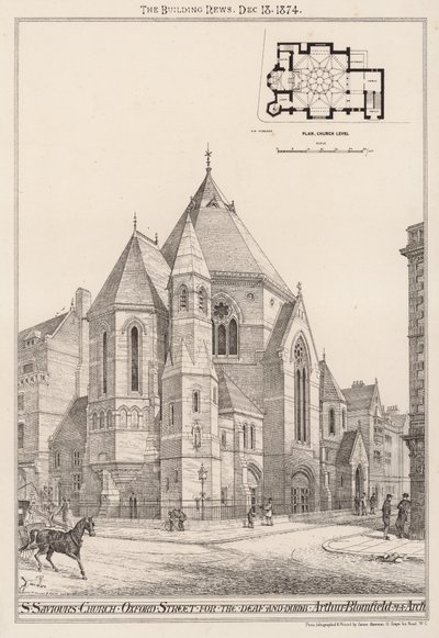 Iglesia de San Salvador, Oxford Street, para sordos y mudos de English School