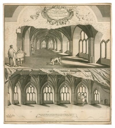 Capilla de San Tomás en el viejo Puente de Londres de English School