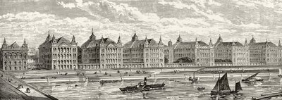 Hospital de St. Thomas en el siglo XIX, de 