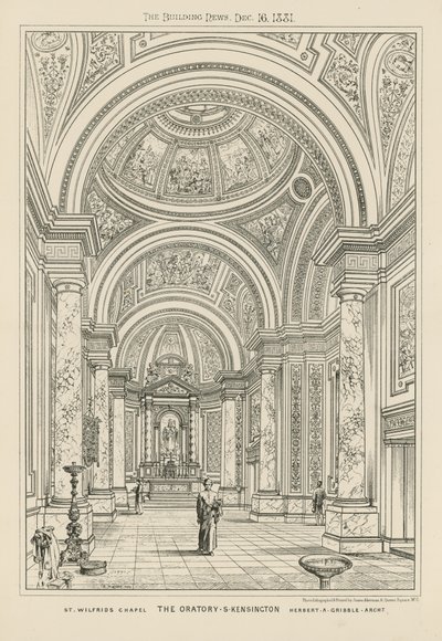 Capilla de San Wilfrido en el Oratorio de English School