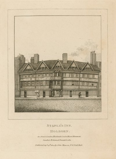 Staples Inn, Holborn de English School
