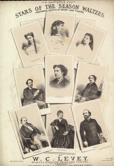 Estrellas de la temporada, valses de English School