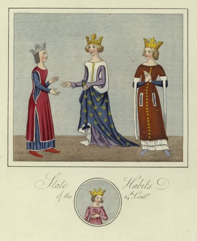 Hábitos de estado del siglo XIV de English School