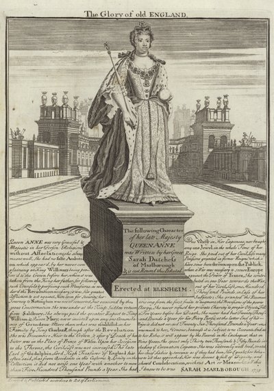 Estatua de Ana, Reina de Gran Bretaña de English School