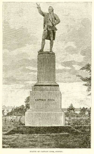 Estatua del Capitán Cook, Sídney de English School