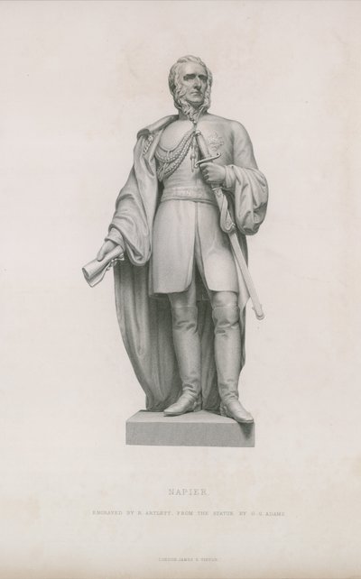 Estatua de Charles James Napier de English School