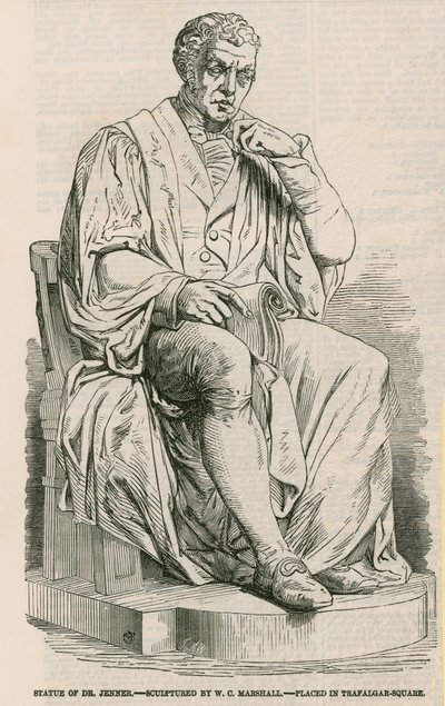 Estatua del Dr. Jenner de English School