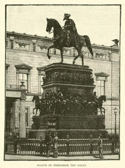 Estatua de Federico el Grande de English School