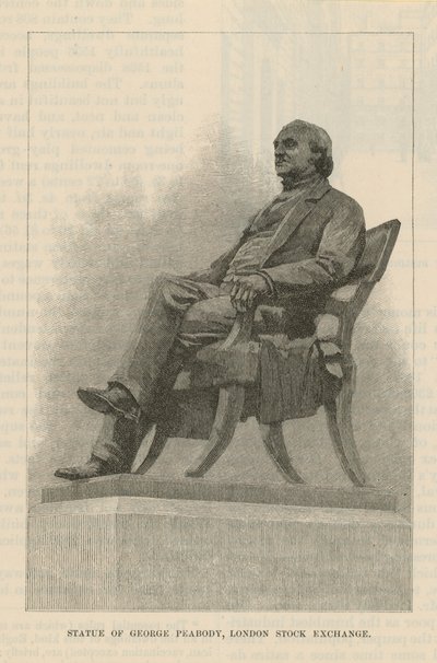 Estatua de George Peabody de English School