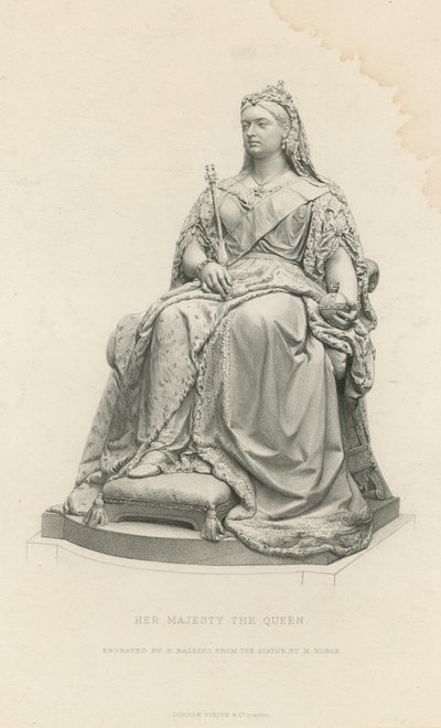 Estatua de Su Majestad La Reina de English School