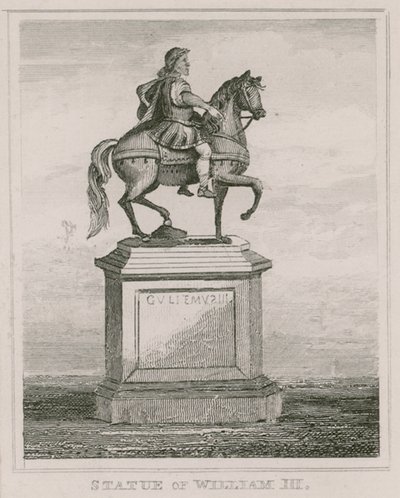 Estatua del Rey Guillermo III, en St. James