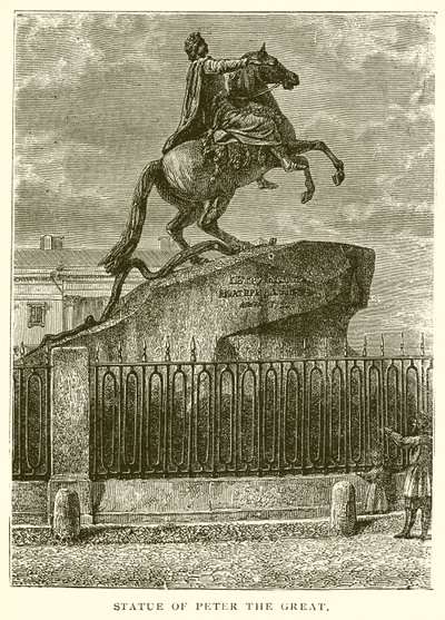 Estatua de Pedro el Grande de English School