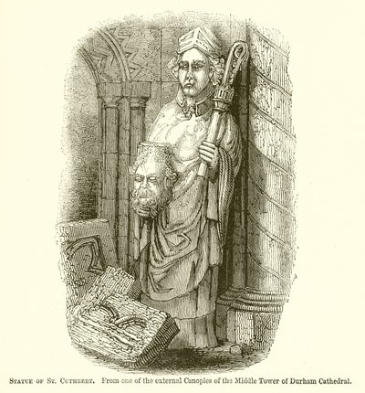 Estatua de San Cuthbert de English School