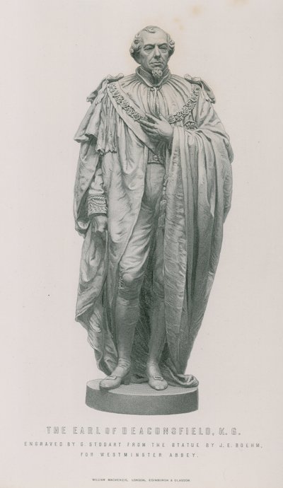 Estatua del Conde de Beaconsfield de English School
