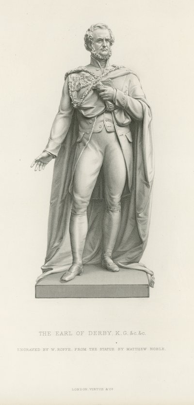 Estatua del Conde de Derby de English School