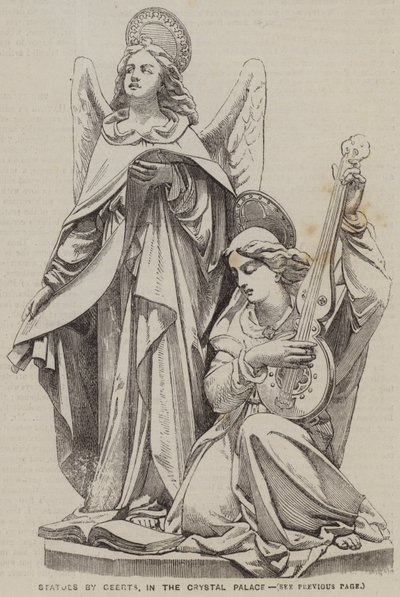 Estatuas de Geerts, en el Palacio de Cristal de English School