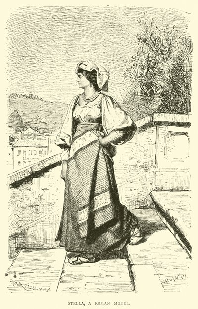 Stella, una Modelo Romana de English School