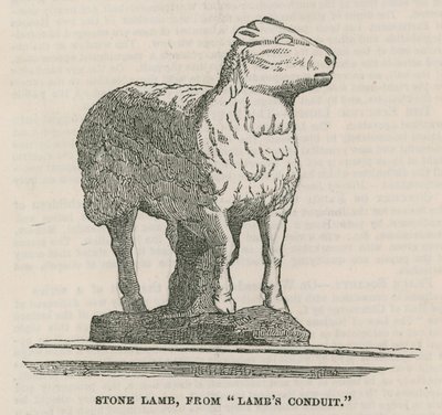 Cordero de piedra del conducto de Lamb de English School