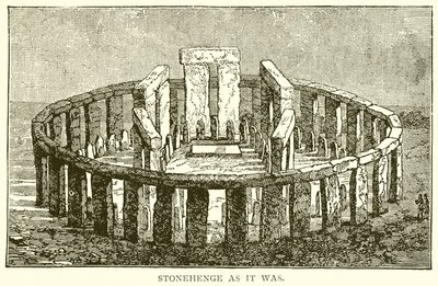 Stonehenge como era de English School