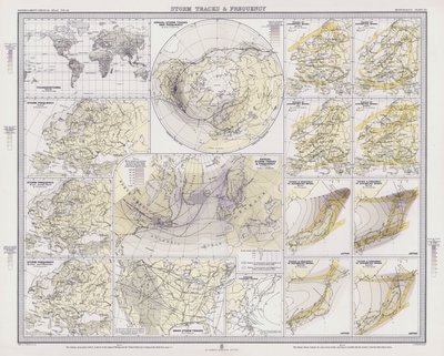 Rutas y Frecuencia de Tormentas de English School