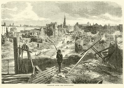 Estrasburgo después de la capitulación, septiembre 1870 de English School