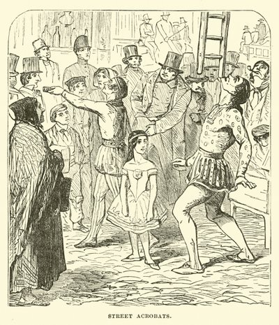 Acróbatas callejeros de English School