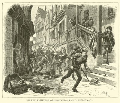 Lucha callejera, borgoñones y armagnacs de English School