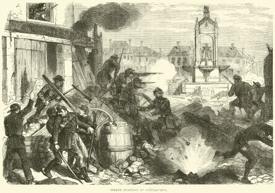 Combate callejero en Chateaudun, octubre de 1870 de English School
