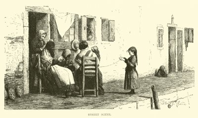 Escena de calle de English School