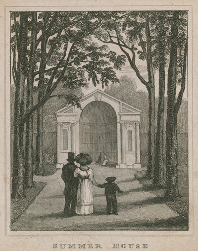 Casa de verano, Kensington Gardens, Londres de English School