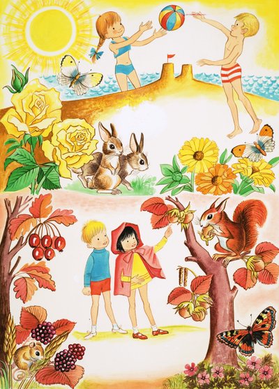 Verano y otoño de English School