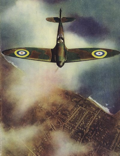 Supermarine Spitfire, c1940 de English School