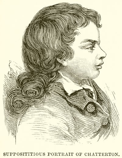Retrato supuesto de Chatterton de English School