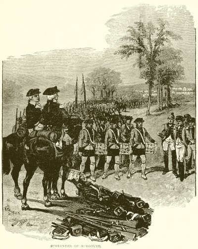 Rendición de Burgoyne de English School