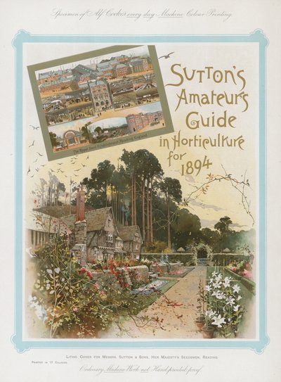 Guía para Aficionados a la Horticultura de Suttons para 1894 de English School
