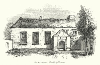 Casa de Reuniones de Swarthmoor (grabado) de English School