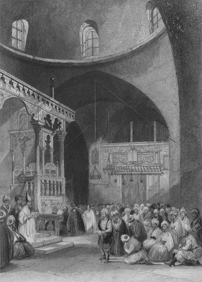 Sinagoga de los judíos, Jerusalén de English School