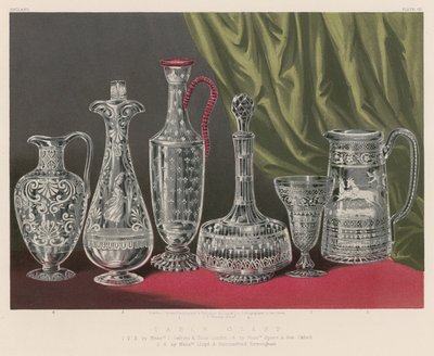 Cristalería de mesa de English School