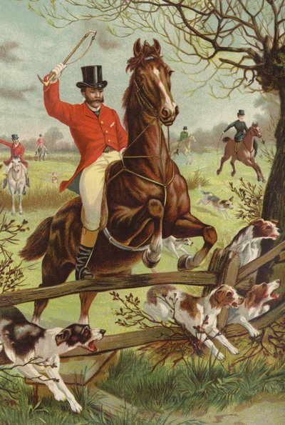 ¡Tally-ho! (cromolito) de English School