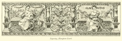 Tapiz, Hampton Court de English School