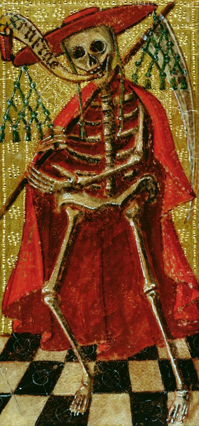 Carta del Tarot representando la Muerte de English School