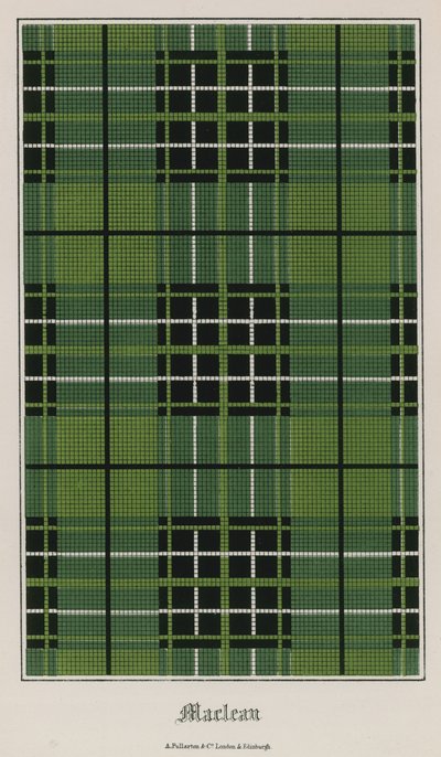 Tartán del Clan Maclean de English School