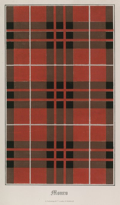 Tartán del Clan Munro de English School