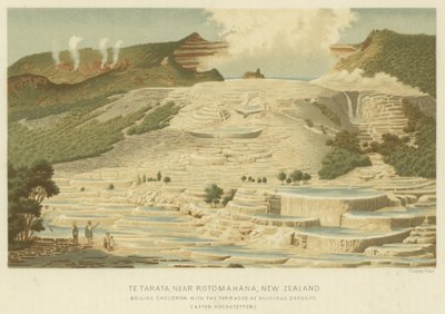 Te Tarata, cerca de Rotomahana, Nueva Zelanda de English School
